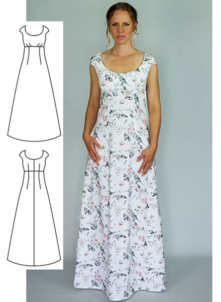 Formal Dress Pattern – Dress Pattern for Women - Gina Renee Designs